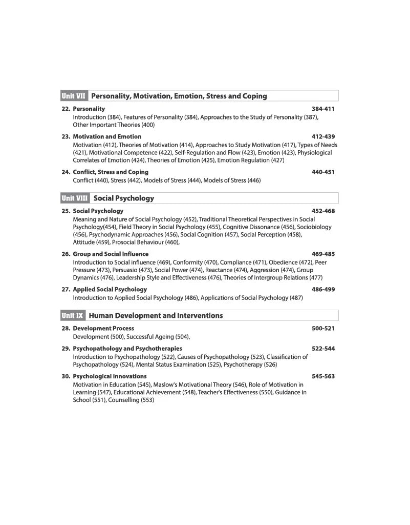 Arihant NTA UGC NET Psychology Paper 2 (English Medium)