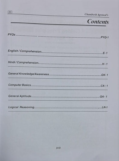 Priyanka Prakashan - Chandresh Agrawal's Test Prep Book Cuet(PG) 2026 General Paper (Code-COQP11) Hindi & English Medium