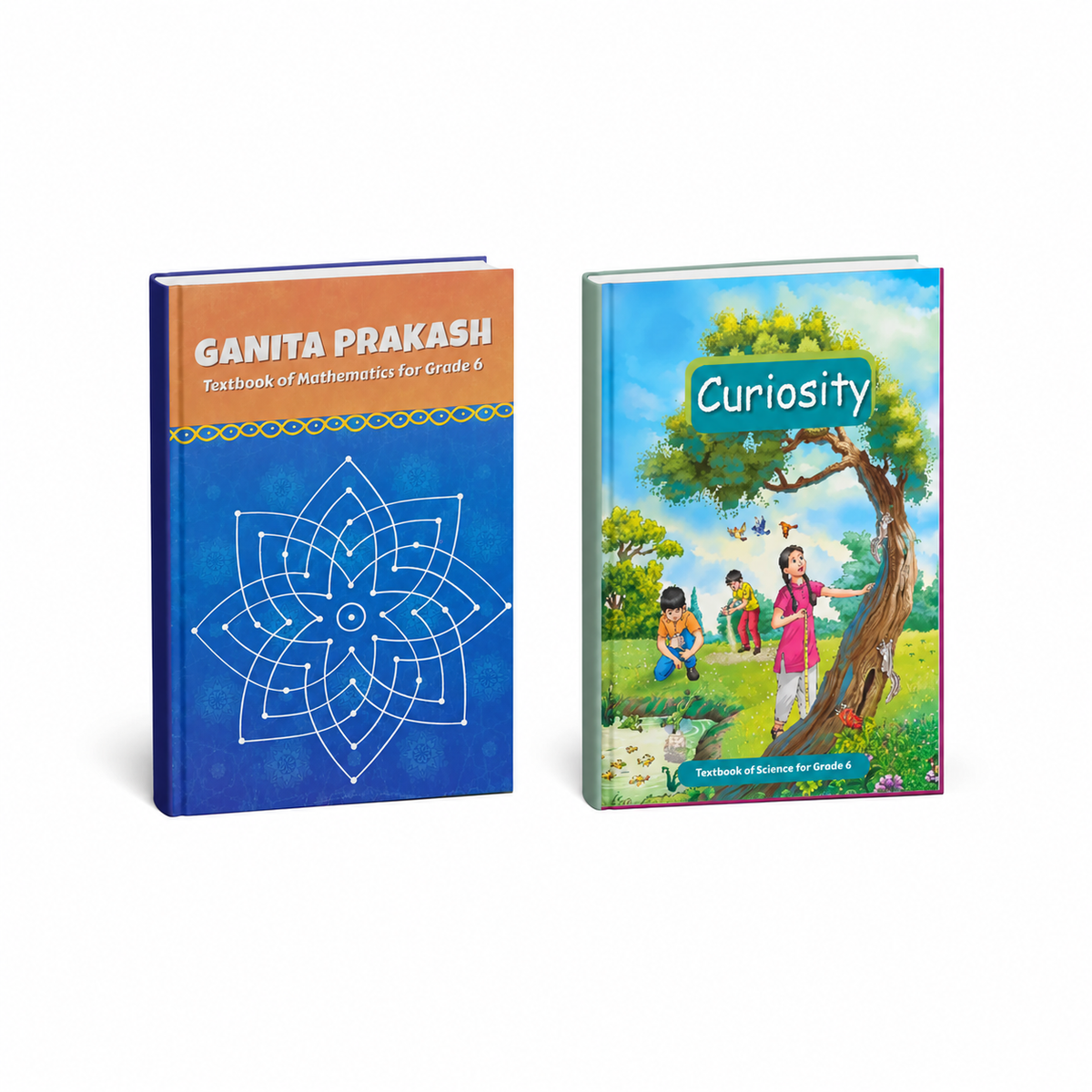 NCERT Class 6 Maths & Science Book Combo Ganita Prakash + Curiosity (English Medium)