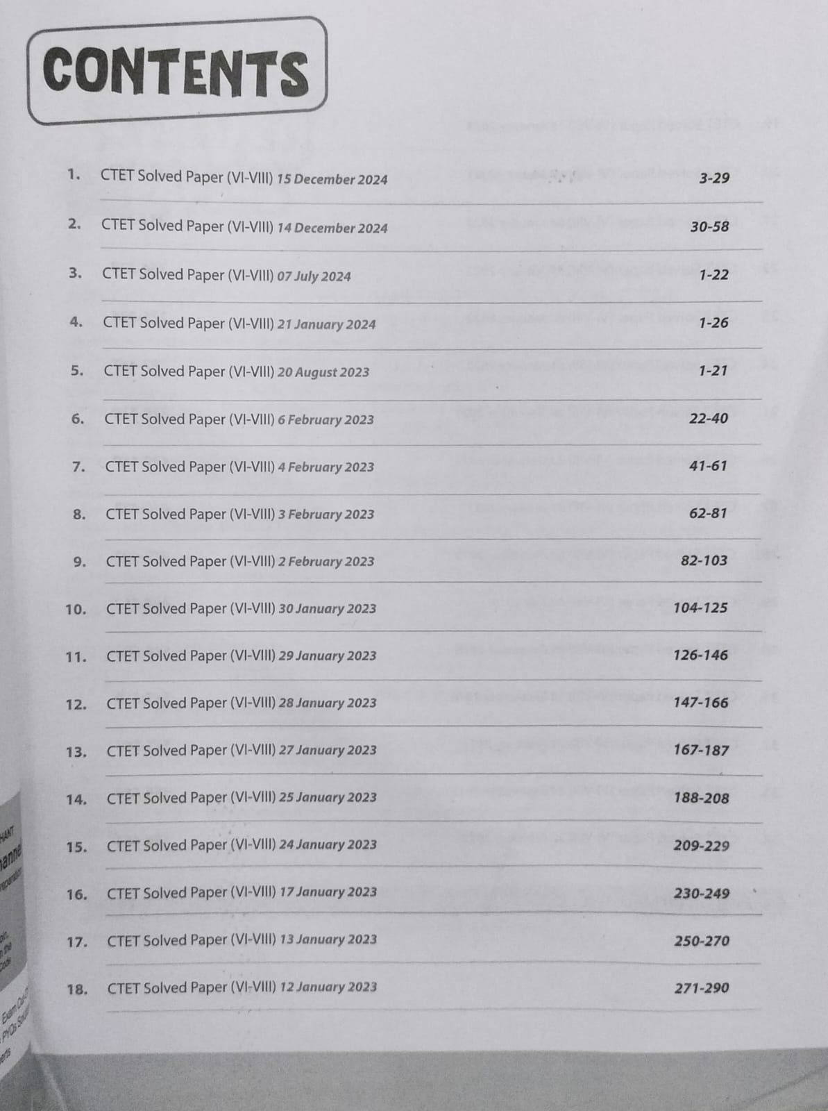 Arihant CTET Solved Papers Class 6 to 8 (Paper 2) – 34 Sets Social Science/Studies[English]