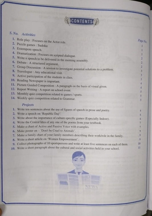 Shivalal Project Book – English – Class 12th [English]