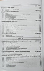 Shree Shiksha Abstract Algebra B.Sc. III Year (M.P.) By Dr. H. K. Pathak (English Medium)