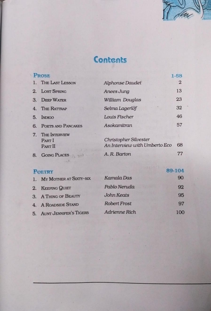 NCERT | Flamingo Class 12th | English Literature Textbook