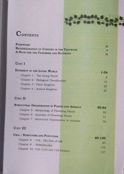 NCERT Biology – Class 11 | Comprehensive Textbook for CBSE Students