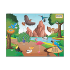Shape Little Explorer 4-in-1 Puzzle Set Animal & Nature Jigsaw Puzzle for Kids 4 Puzzle Set