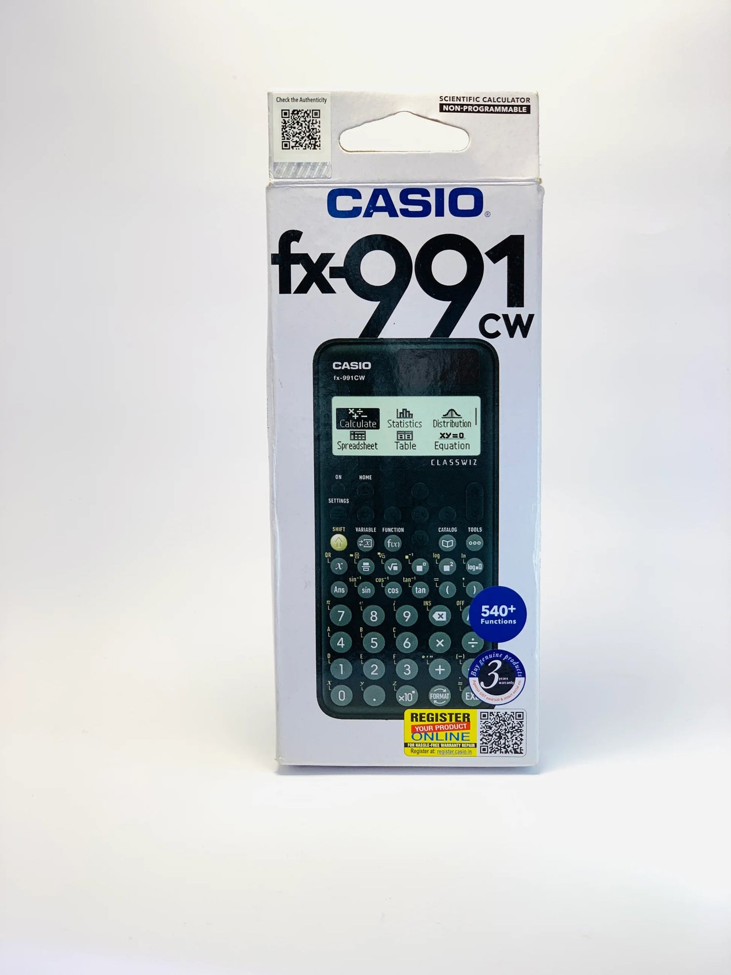 Casio FX-991CW – Advanced Scientific Calculator with 540+ Functions