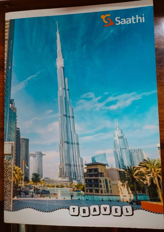 Saathi Exercise Notebook A4 Size (29.7 × 21 cm) – 288 Pages, Single Line