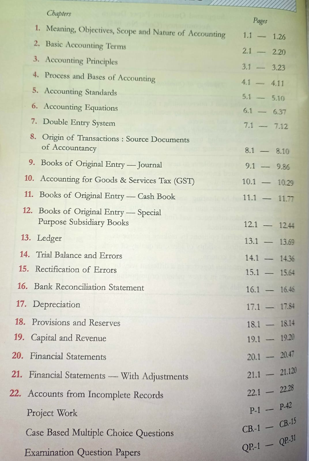CBSE Syllabus Accountancy Class 11 For 2027 Exams By D.K. Goel | Rajesh Goel | Shelly Goel | APC Books