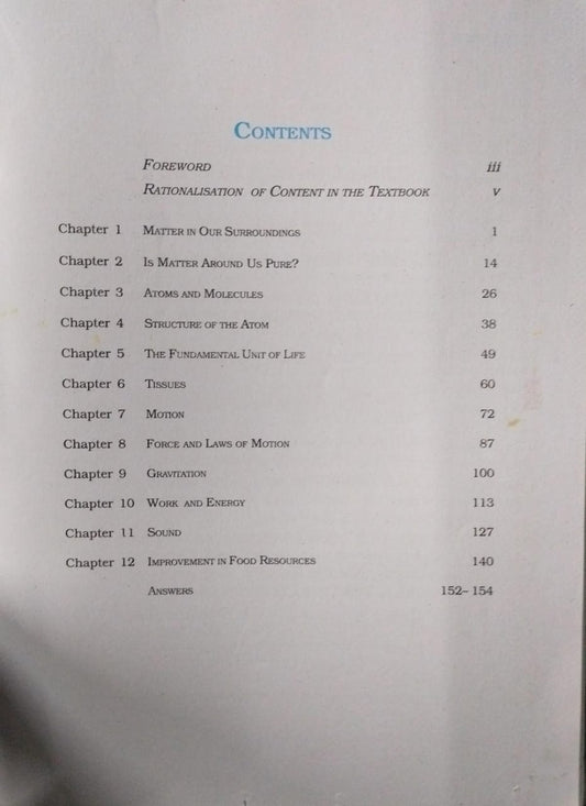 NCERT Science – Class 9 [E]