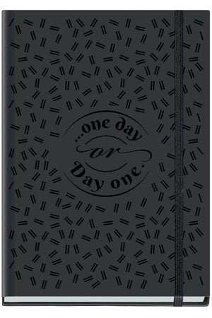 Youva Black Pearl A5 Notebook (14.8 × 21 cm) – 240 Pages Single Line