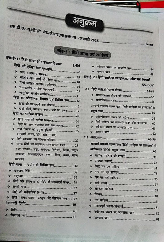 Drishti NTA /UGC Net/JRF Hindi Sahitya Prashan Patra-II 5th Edition in hindi