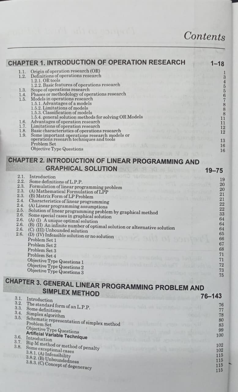 Shree Shiksha Operations Research By Dr. H.K. Pathak, Dr. Pradeep K. Joshi & Dr. C. Sharma (English Medium)