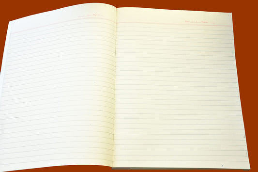 B+ Be Positive Bulky Longbook (A4 Size, 400 Pages) Ruled Notebook