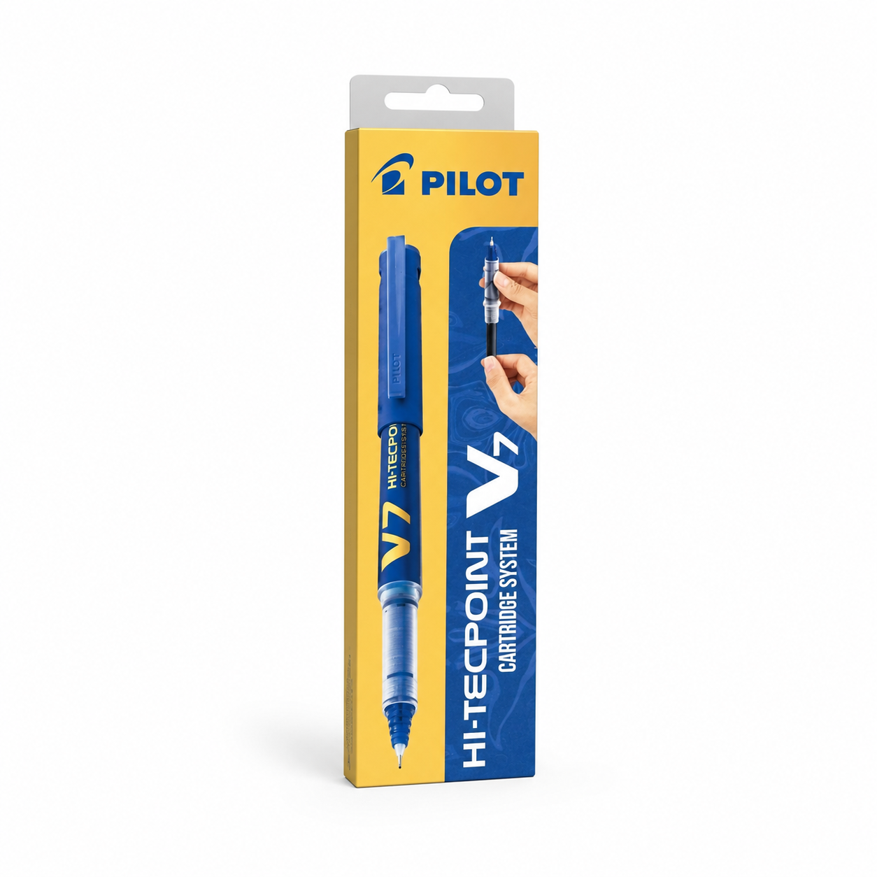 Pilot Hi-Tecpoint V7 Cartridge Pen Blue – Precision Smooth Writing Pen