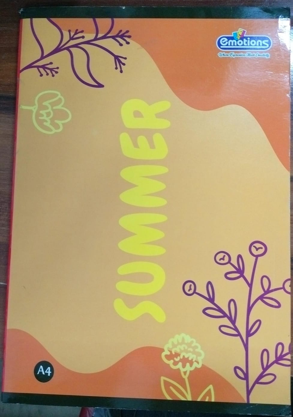 Vijayshri A4 Size Notebook (21 × 29.7 cm) – 172 Pages [Single Line]