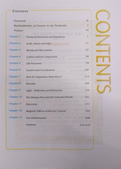 NCERT Science – Class 10th (English Medium)