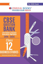 Oswaal CBSE Question Bank Class 12 Business Studies Solved Papers 2026(E)