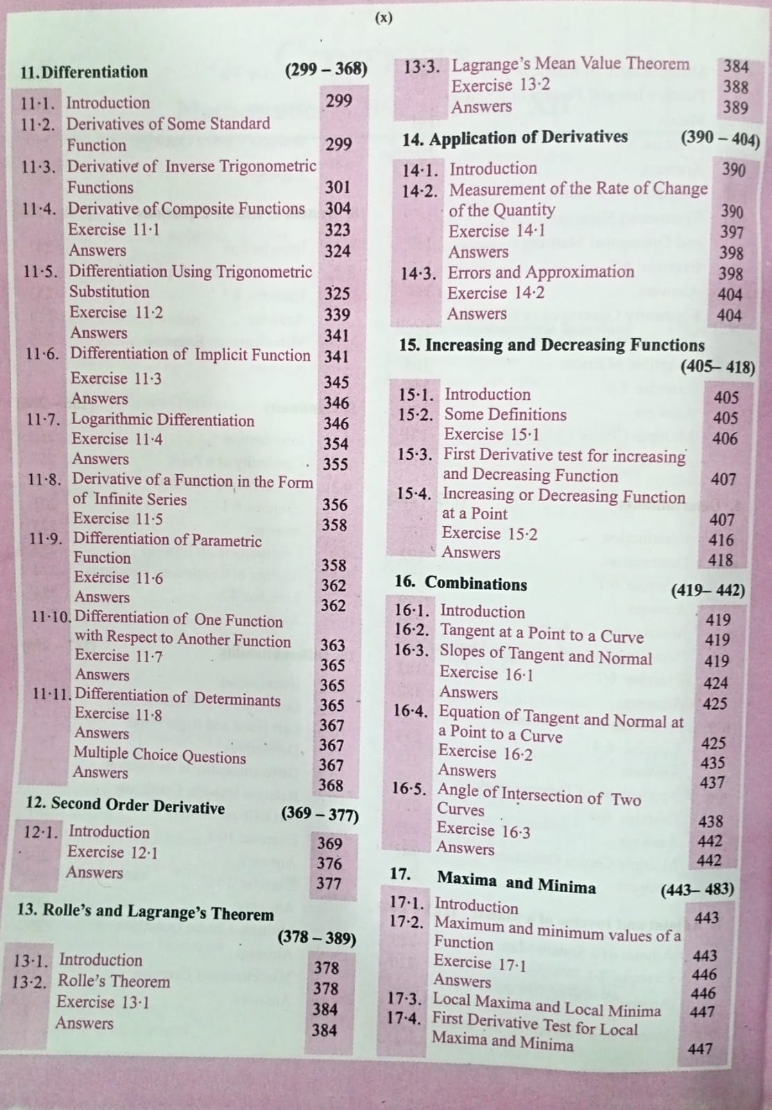 Prabodh Mathematics - Class 12th (English Medium)