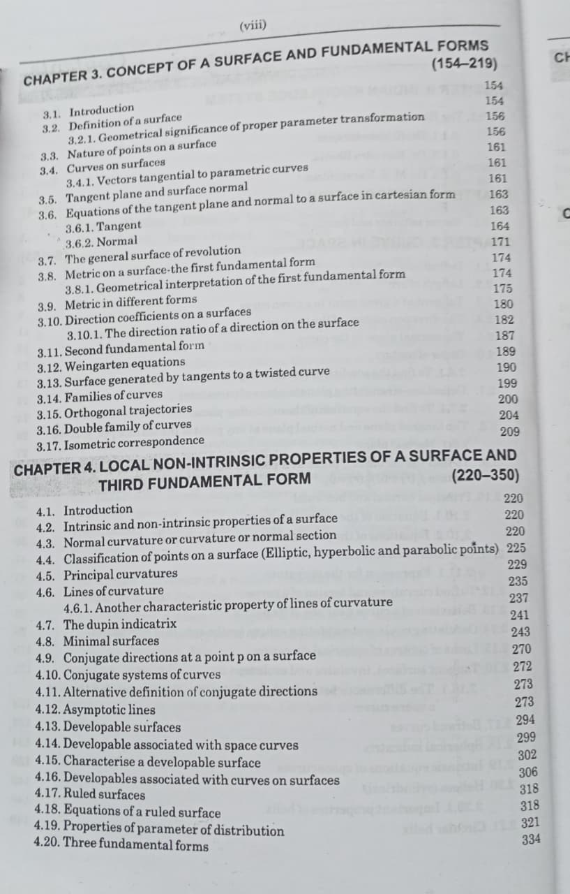 Shree Shiksha Differential Geometry By Dr. H.K. Pathak & J.P. Chauhan (English Medium)