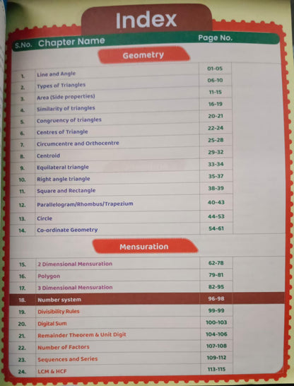 Champion Maths Concept King Formula Book (5th Edition) By Gagan Pratap Sir (English Medium)