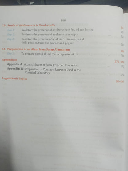 Laxmi Publication Practical Chemistry Class 11th (English Medium)