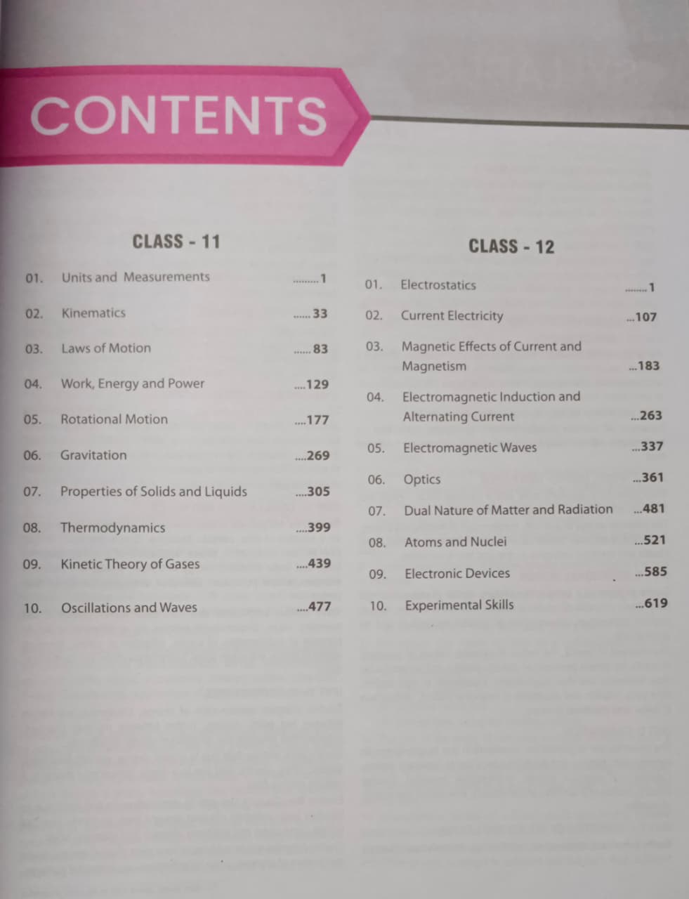 MTG 49+25 Years Physics JEE Main & JEE Advanced (Class 11-12) Chapterwise-Topicwise Previous Years (English Medium)