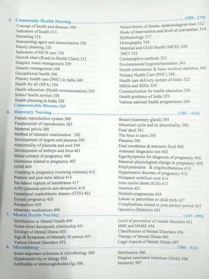 Aravali - Competitive Handbook of Nursing (Volume-1) by P R Yadav (5th Edition) English Medium