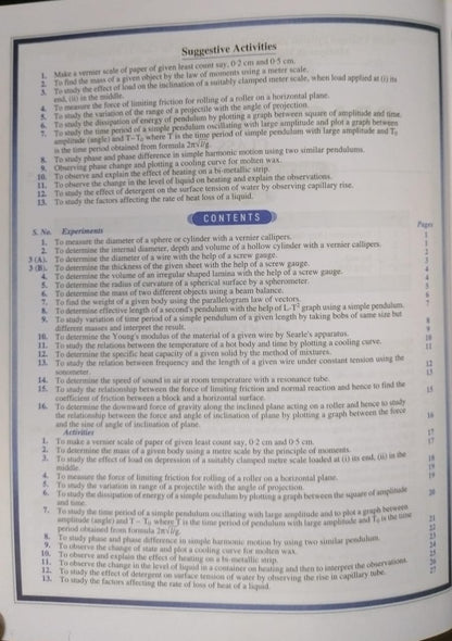 Shivalal Practical Physics – Class 11th [English]