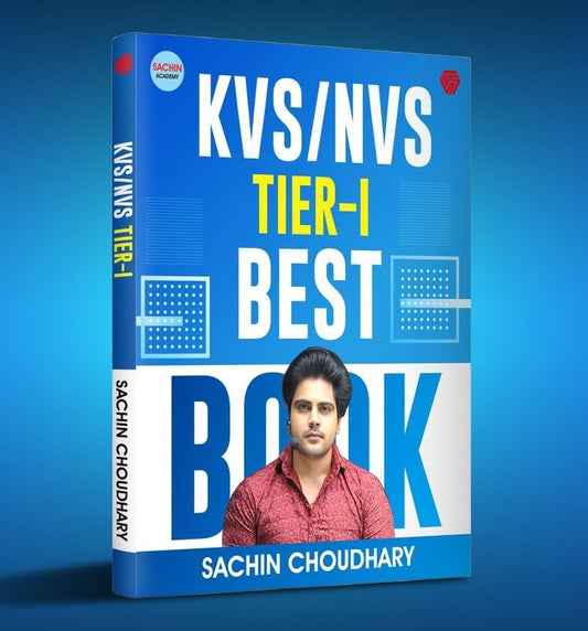 Invincible KVS/NVS (Tier-I) Best Book by Sachin Choudhary | Hindi & English Medium