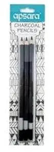 Apsara Charcoal Pencils | Deep Black & Rich Tones