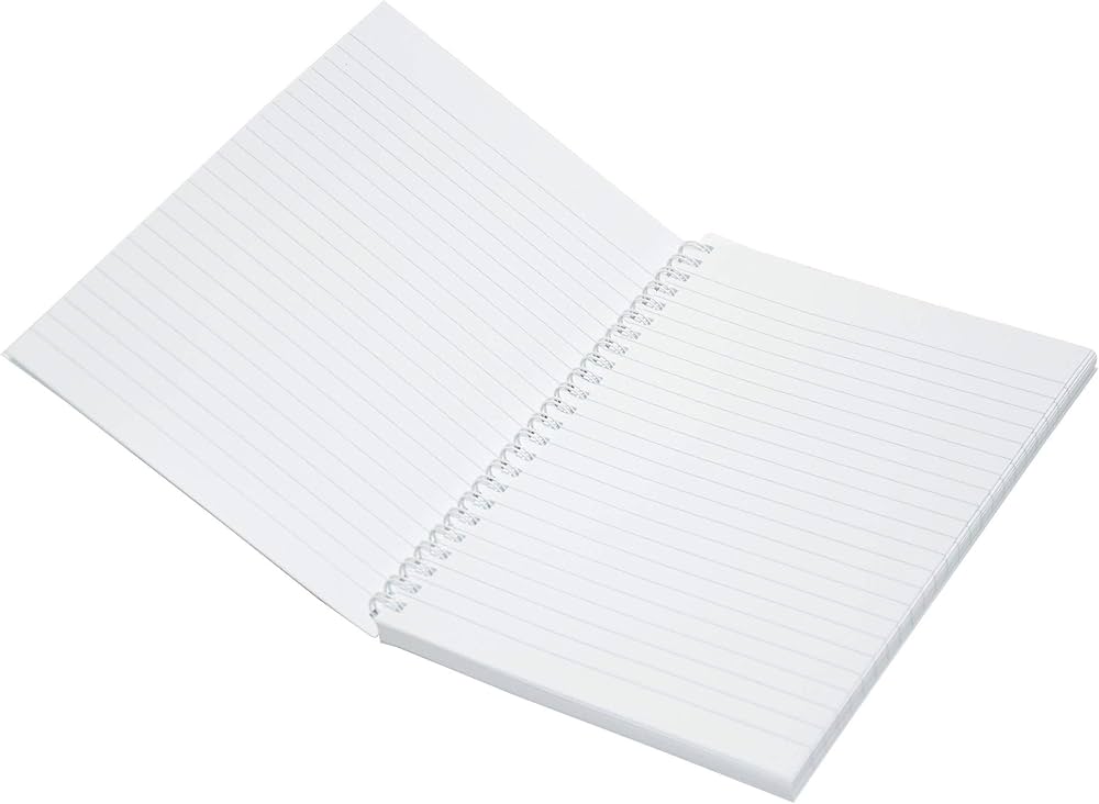 B+ Be Positive Spiral Notebook (A4 Size, 180 Pages) Ruled