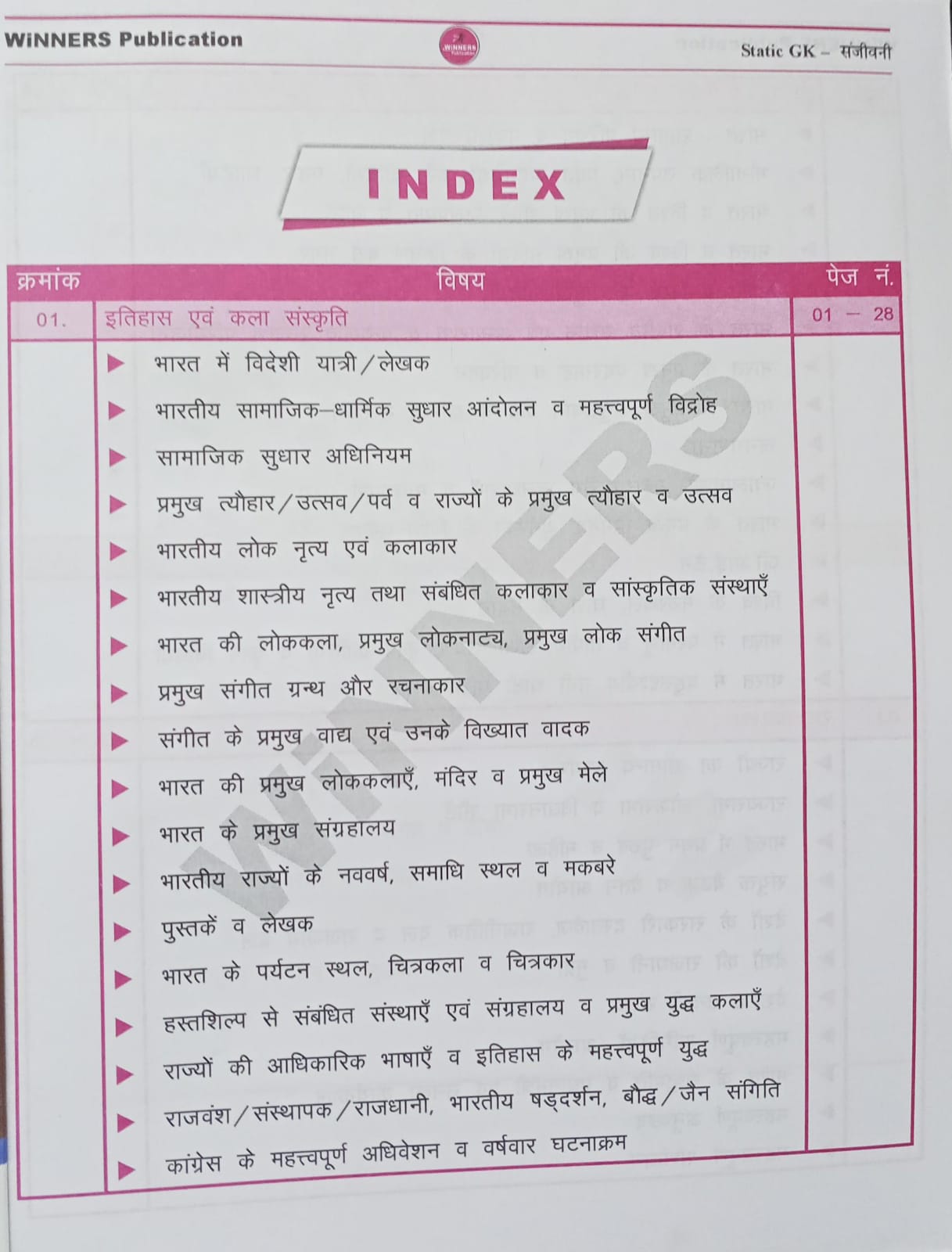 Winners Static GK Sanjivni 2.0 by Aditya Sir (4500+ Important Questions) Hindi Medium