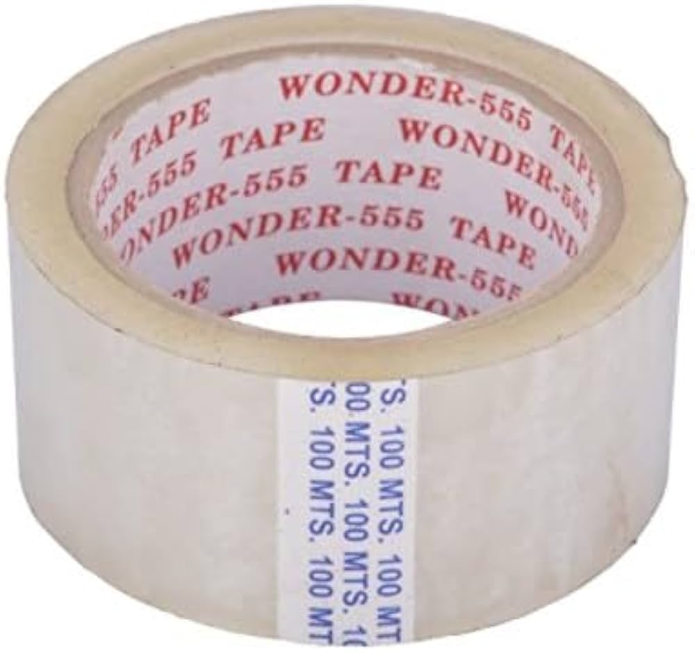 Wonder-555 Tape 3 Inch | Strong & Adhesive Tape