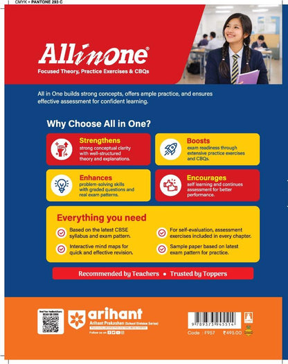 Arihant All in One Information Technology (Code 402) Class 10 CBSE 2026–27 Edition (English Medium) New Syllabus