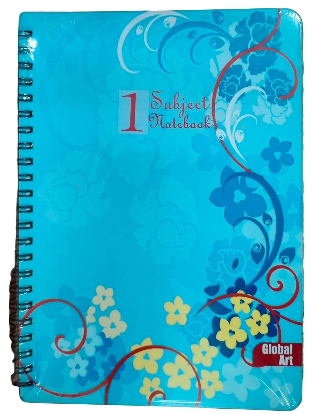 Global Art Spiral Single Subject Diary Notebook – A5 Size, 160 Pages