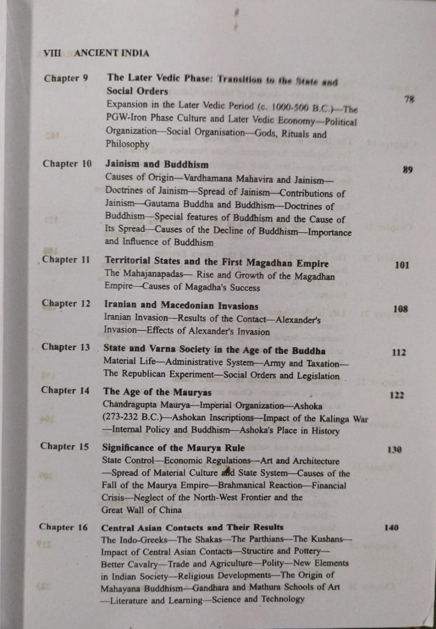 NCERT Ancient India – Class 11 (English Medium)