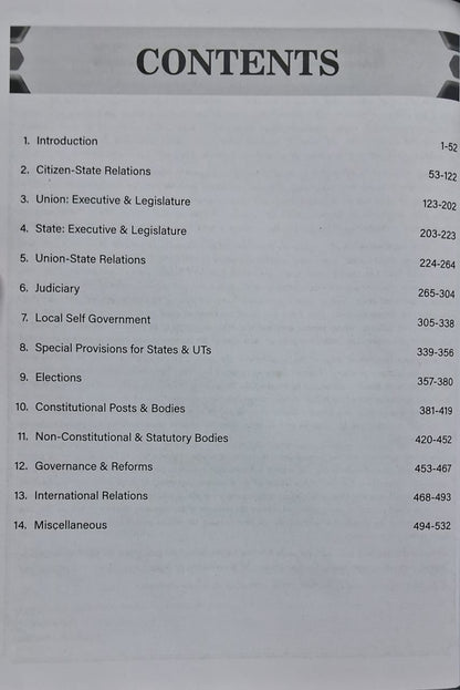 Drishti IAS Indian Polity & Governance Prelims Practice Series | 1400+ Questions | 5th Edition | English Medium