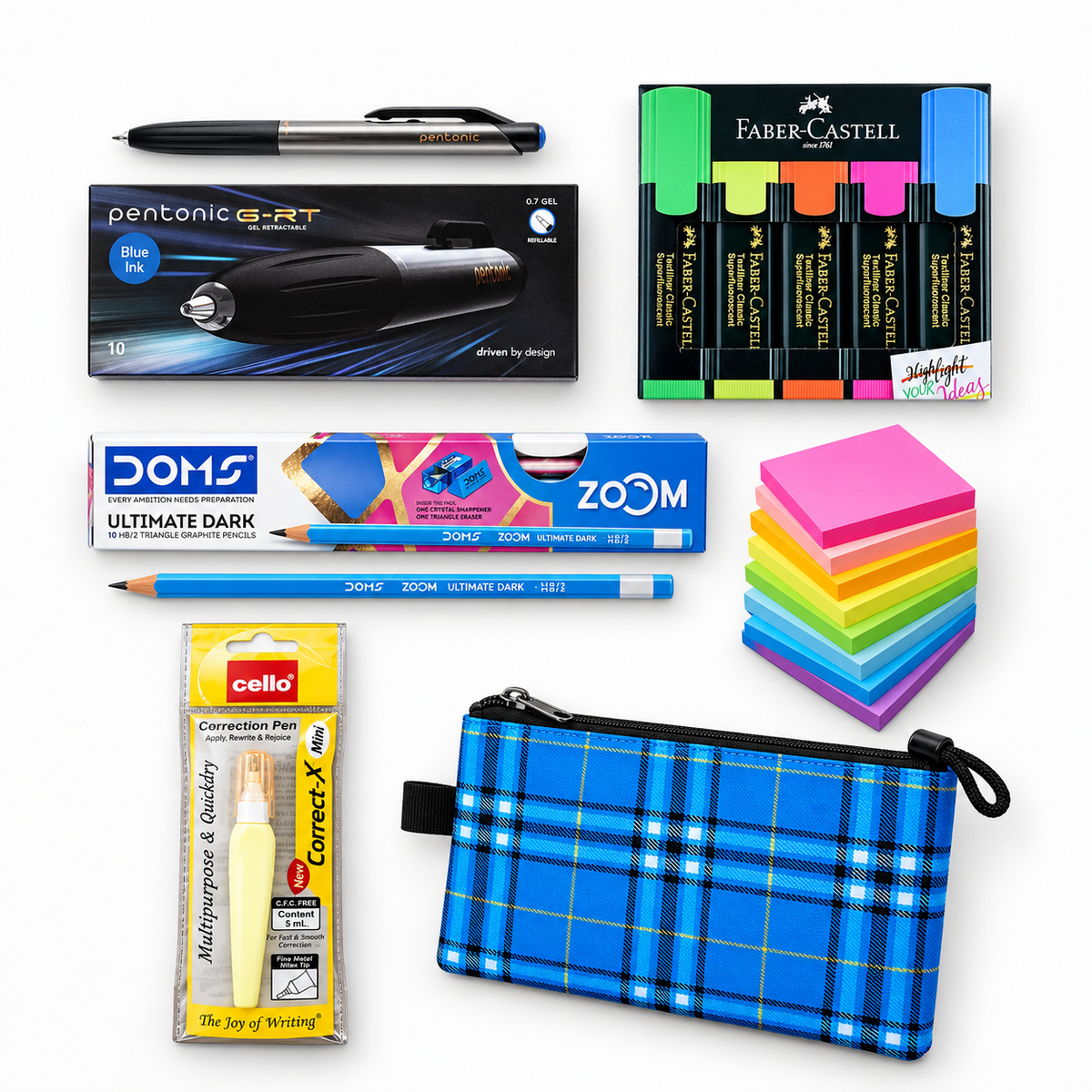 Premium Student Stationery Combo Set – 6 Essential Study Items