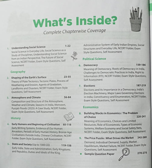 Arihant All in One Social Science Class 9 Understanding Society India and Beyond Part 1 (English Medium)
