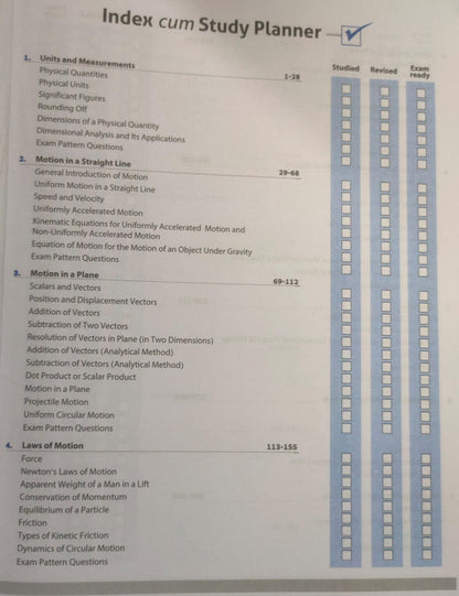 Arihant All in One Physics for Class 11 CBSE  [English Medium]