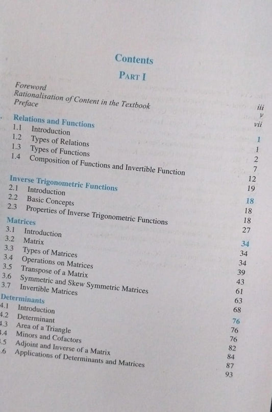 NCERT Mathematics Part 1 – Class 12 Comprehensive Guide