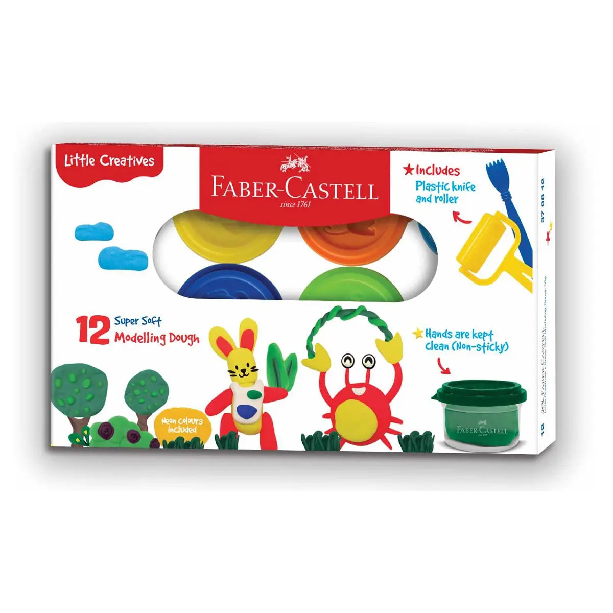 Faber-Castell Super Soft Modelling Dough (12 Colours)