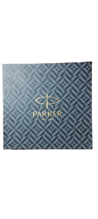 Parker Premium Notebook & Pen Gift Set – Elegant Blue Leather Finish