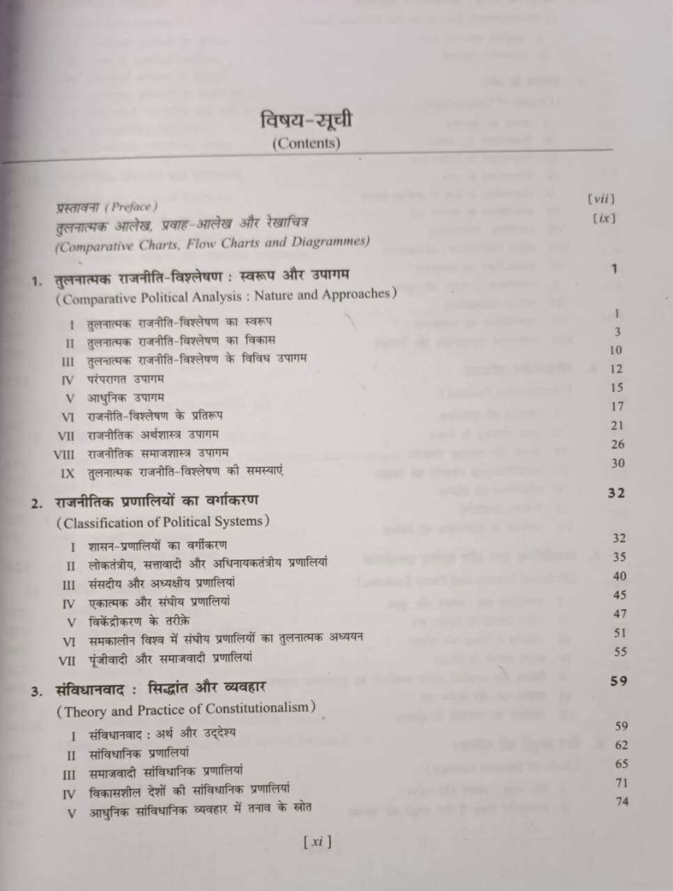 National Paperbacks - Tulnatmak Rajniti ki Rooprekha (5 Edition) By O.P. Gauba | Hindi Medium