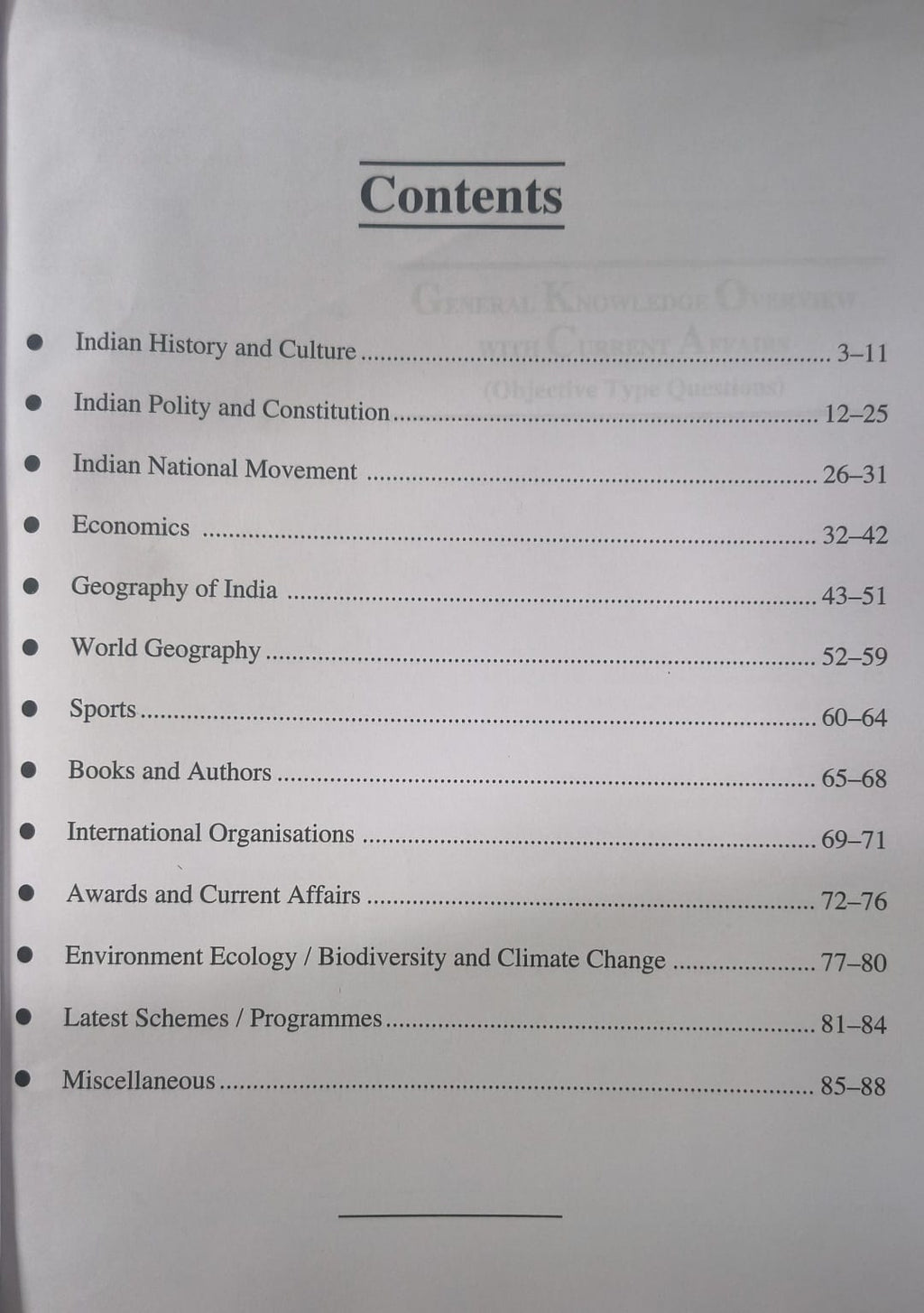 Upkar's General Knowledge Overview with Current Affairs Editon 2027 (English Medium)