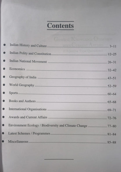 Upkar's General Knowledge Overview with Current Affairs Editon 2027 (English Medium)