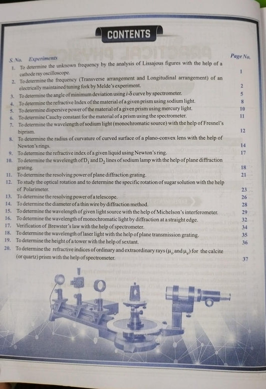 Shivalal Practical Physics B.Sc. 2nd Year Paper 1 [English]