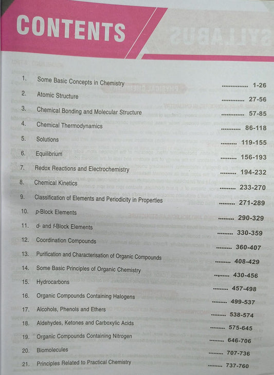 MTG 25 Years JEE Main Chemistry Chapterwise & Topicwise Solutions (2026–2027) Edition (English Medium)