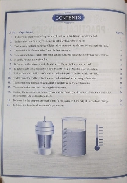 Shivalal Practical Physics B.Sc 1st Year Paper-1 [English]