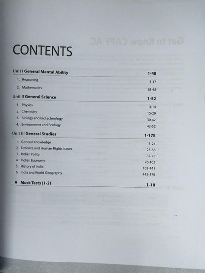 Arihant – UPSC CAPF Assistant Commandant (Paper 1) | Solved Papers [English]